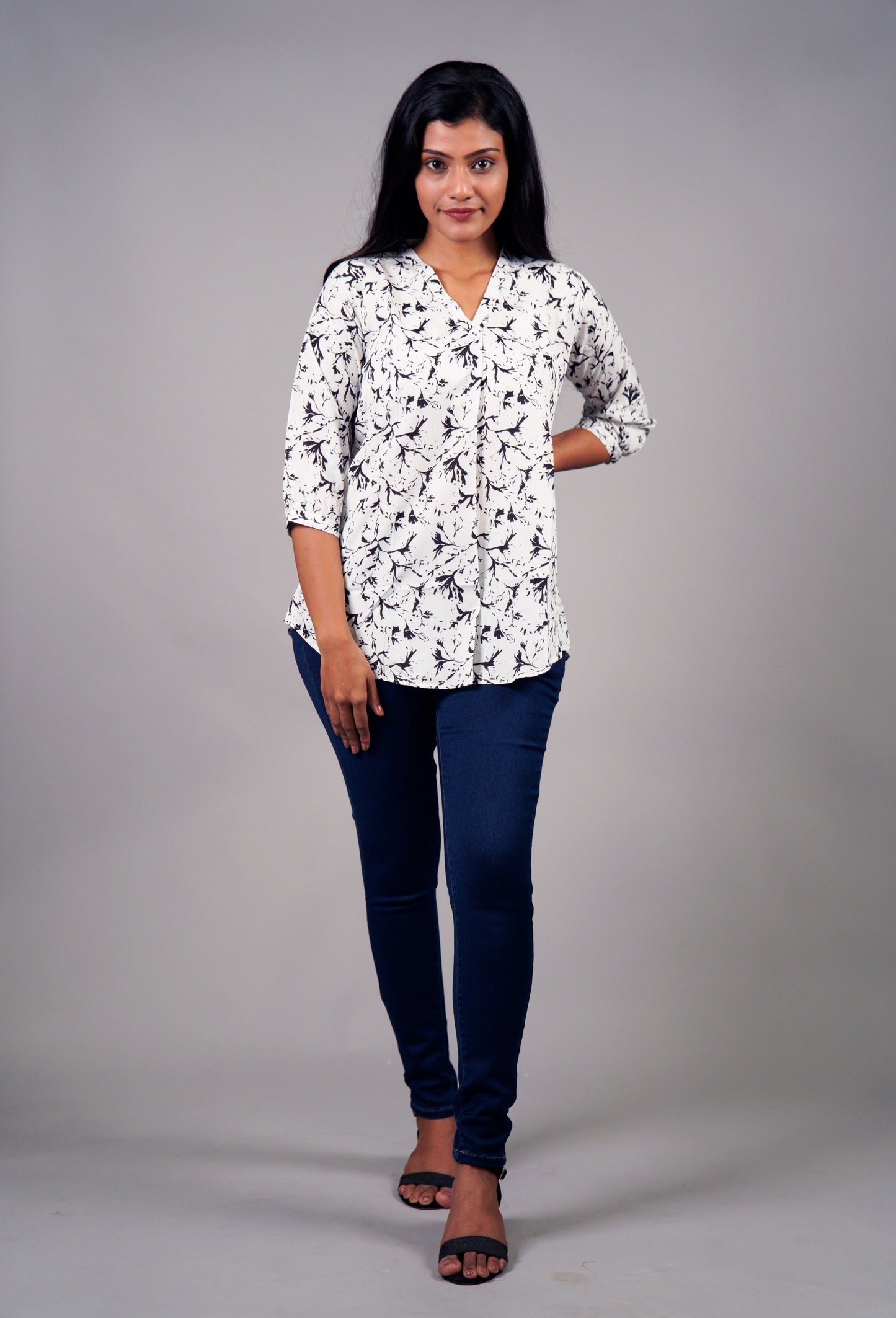 Abstract Petal Symphony Shirt/Tunic